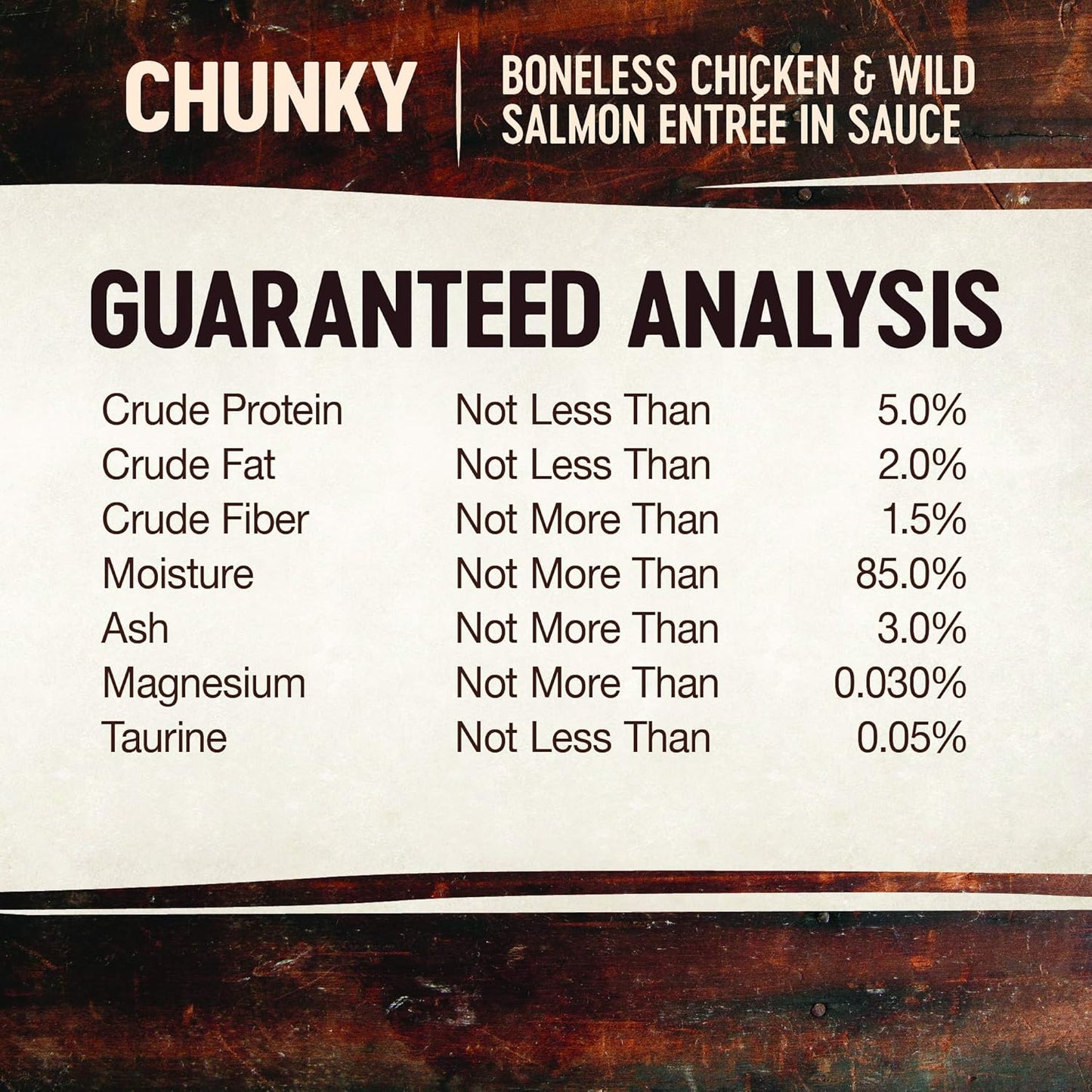 CORE Signature Selects Chunky Adult Wet Cat Food, Natural, Protein-Rich, Grain Free, 2.8 Ounce, 12 Pack (Chicken & Salmon)