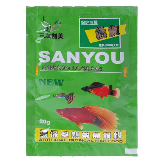 Small Fish Food Tropical Goldfish Nutrition Healthy Delicious Feeding Supplies for Home Fish for Tank Aquarium Dropshipping