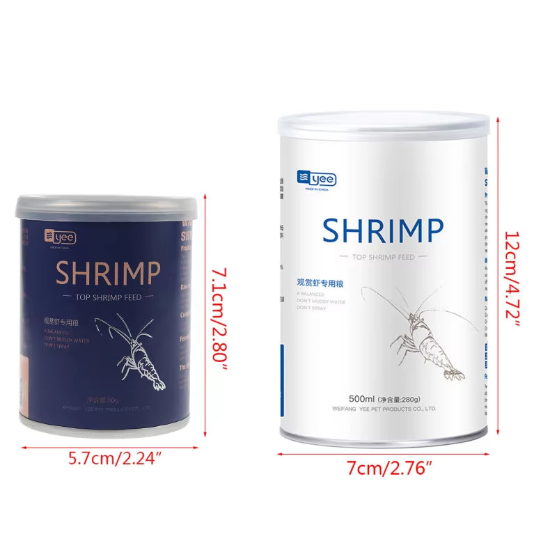 Natural Sapphire Shrimp Healthy Delicious Feed for Fish Feed Shrimp 150Ml/500Ml Aquarium Fish Tank Crystal Shrimp Food